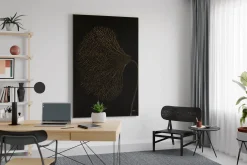 XXL Öl Gemälde 'Golden Growth' | Handgemaltes Unikat