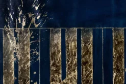 XXL Öl Gemälde 'Golden Keys' | Handgemaltes Unikat