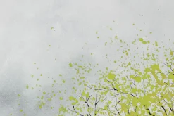 XXL Öl Gemälde 'Golden Leaves' | Handgemaltes Unikat