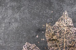 XXL Öl Gemälde 'Golden Oak Leaf' | Handgemaltes Unikat