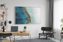 XXL Öl Gemälde 'Golden Reef' | Handgemaltes Unikat