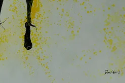 XXL Öl Gemälde 'Golden Tutu' | Handgemaltes Unikat