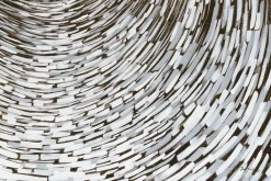 XXL Öl Gemälde 'Golden Vortex' | Handgemaltes Unikat