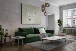 XXL Öl Gemälde 'Graceful Deer' | Handgemaltes Unikat