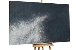 XXL Öl Gemälde 'Grazile Galaxie' | Handgemaltes Unikat