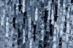 XXL Öl Gemälde 'Grey Glimmer' | Handgemaltes Unikat