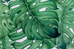 XXL Öl Gemälde 'Grüne Blätterpracht' | Handgemaltes Unikat