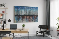 XXL Öl Gemälde 'Haunted Forest' | Handgemaltes Unikat