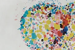 XXL Öl Gemälde 'Hearty Dots' | Handgemaltes Unikat