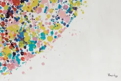 XXL Öl Gemälde 'Hearty Dots' | Handgemaltes Unikat