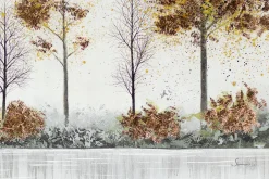 XXL Öl Gemälde 'Herbstpracht' | Handgemaltes Unikat