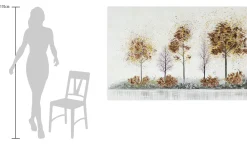 XXL Öl Gemälde 'Herbstpracht' | Handgemaltes Unikat