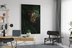 XXL Öl Gemälde 'Hidden in the Jungle' | Handgemaltes Unikat