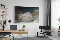 XXL Öl Gemälde 'Himmelswolke' | Handgemaltes Unikat