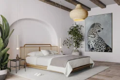 XXL Öl Gemälde 'Hoheit des Leoparden' | Handgemaltes Unikat