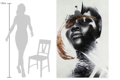 XXL Öl Gemälde 'Humanoid Beauty' | Handgemaltes Unikat