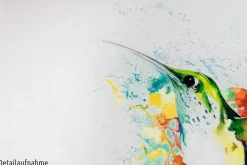 XXL Öl Gemälde 'Hummingbirds' Place' | Handgemaltes Unikat