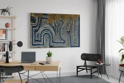 XXL Öl Gemälde 'Hypnotic Illusion' | Handgemaltes Unikat