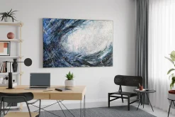 XXL Öl Gemälde 'Ice Storm' | Handgemaltes Unikat