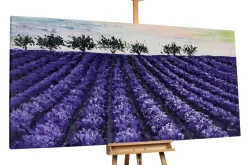 XXL Öl Gemälde 'Idylische Landschaft' | Handgemaltes Unikat