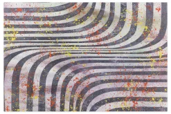 XXL Öl Gemälde 'Illusion of a Zebra' | Handgemaltes Unikat