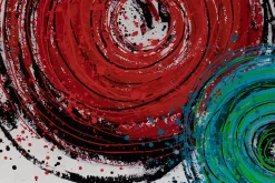 XXL Öl Gemälde 'Im Bann der Farben' | Handgemaltes Unikat