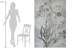 XXL Öl Gemälde 'Immortalised Flowers' | Handgemaltes Unikat