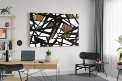 XXL Öl Gemälde 'Im Netz der Kunst' | Handgemaltes Unikat