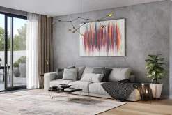 XXL Öl Gemälde 'Im Sommersturm' | Handgemaltes Unikat