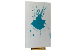 XXL Öl Gemälde 'In the turquoise depths' | Handgemaltes Unikat