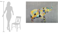 XXL Öl Gemälde 'Jigsaw' | Handgemaltes Unikat
