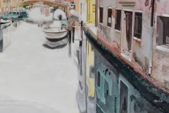 XXL Öl Gemälde 'Journey to Venice' | Handgemaltes Unikat