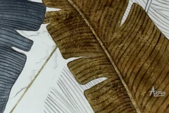 XXL Öl Gemälde 'Jungle in Marble' | Handgemaltes Unikat