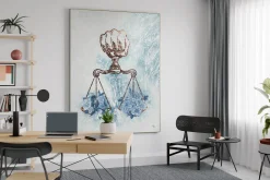 XXL Öl Gemälde 'Just Balance' | Handgemaltes Unikat