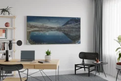XXL Öl Gemälde 'Kanadischer Winter' | Handgemaltes Unikat