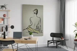 XXL Öl Gemälde 'Klassische Schönheit' | Handgemaltes Unikat