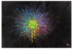 XXL Öl Gemälde 'Königin der Galaxie' | Handgemaltes Unikat