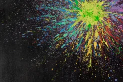 XXL Öl Gemälde 'Königin der Galaxie' | Handgemaltes Unikat