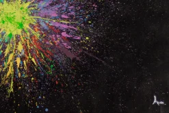XXL Öl Gemälde 'Königin der Galaxie' | Handgemaltes Unikat