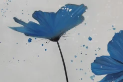 XXL Öl Gemälde 'Kornblumenblau' | Handgemaltes Unikat