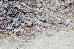 XXL Öl Gemälde 'La Blanche' | Handgemaltes Unikat