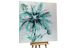 XXL Öl Gemälde 'L'aquarelle' | Handgemaltes Unikat