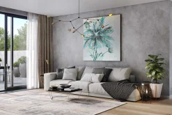 XXL Öl Gemälde 'L'aquarelle' | Handgemaltes Unikat