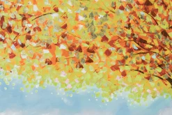 XXL Öl Gemälde 'Lauer Herbsttag' | Handgemaltes Unikat