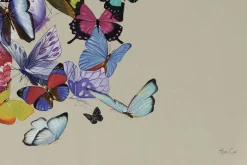 XXL Öl Gemälde 'Laughing Butterflies' | Handgemaltes Unikat