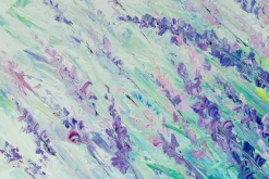 XXL Öl Gemälde 'Lavender Universe' | Handgemaltes Unikat