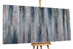 XXL Öl Gemälde 'Layers of the Sea' | Handgemaltes Unikat