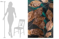 XXL Öl Gemälde 'Leaves in the Sun' | Handgemaltes Unikat