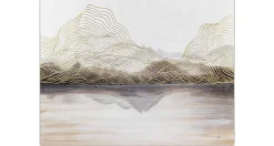 XXL Öl Gemälde 'Leuchtende Berglandschaft' | Handgemaltes Unikat