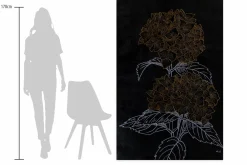 XXL Öl Gemälde 'Leuchtende Hortensie' | Handgemaltes Unikat